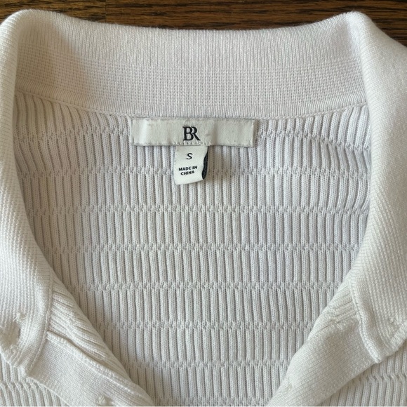Banana Republic Cream Rayon Sweater S - Picture 6 of 7